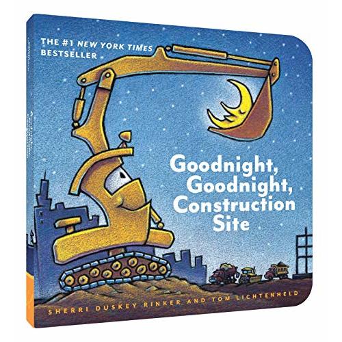 Goodnight, Goodnight Construction Site (Board Book for Toddlers, Children's Board Book)