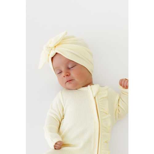 Ribbed Headwrap in Chamomile
