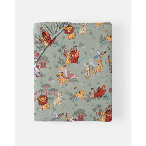 Disney Simba's Safari Fitted Crib Sheet | Little Sleepies