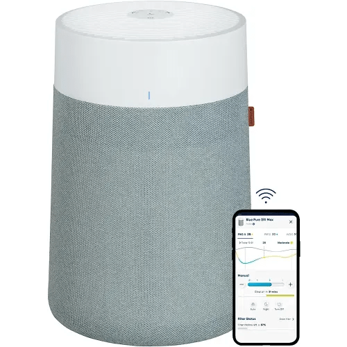 BLUEAIR Air Purifiers for Bedroom, Home HEPASilent Smart Air Purifiers for Pets Allergies Air Cleaner, Virus Air Purifier for Dust Mold Smoke Kitchen, Blue Pure 311i Max