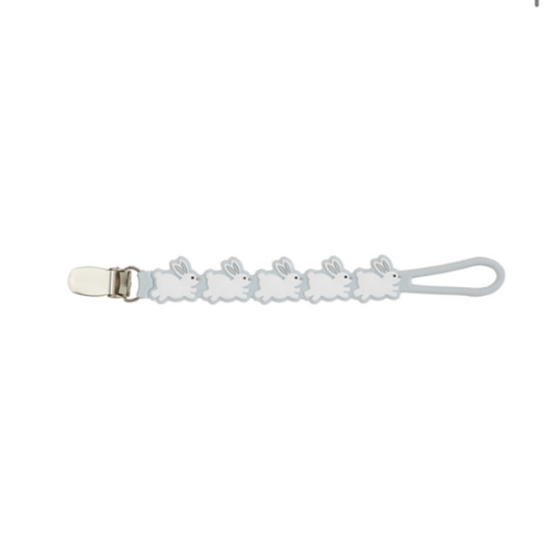 Blue Bunny Silicone Pacy Strap