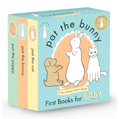 Pat the Bunny: First Books for Baby (Pat the Bunny): Pat the Bunny; Pat the Puppy; Pat the Cat (Touch-and-Feel)