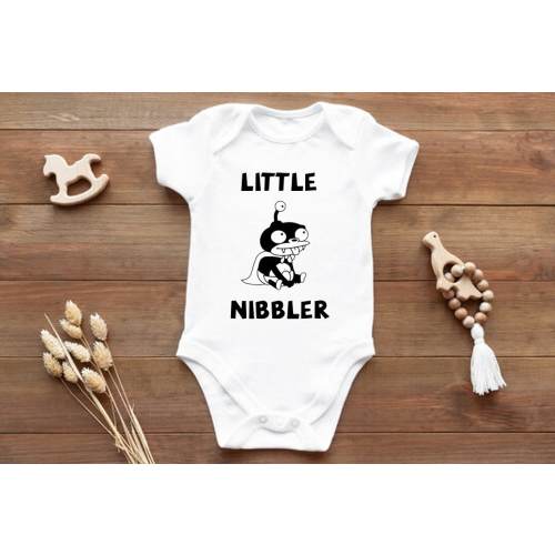 Futurama Baby Onesie &quot;Little Nibbler&quot; Baby Clothes