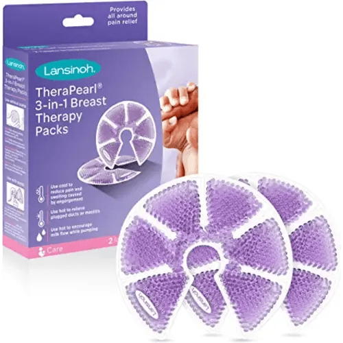 Lansinoh TheraPearl Breast Therapy Pack, Breastfeeding Essentials, 2 Pack - 2 Count (Pack of 1)