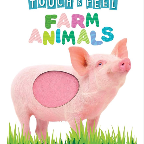 Touch and Feel Farm Animals - Novelty Book - Children's Board Book - Interactive Fun Child's Book