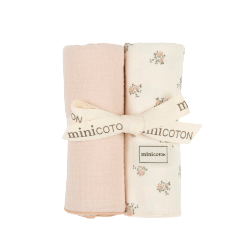 Pack Muslin Blossom Rose + Petal