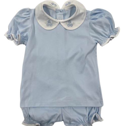 Blue Flower Diaper Set – Children's Edit