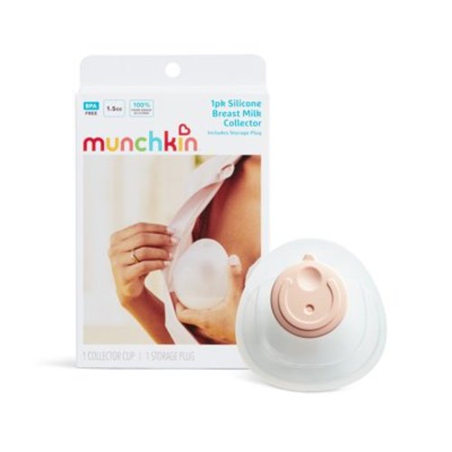 Munchkin® Breast Milk Wearable Silicone Collector Cup and Storage, 1.5 oz Capacity