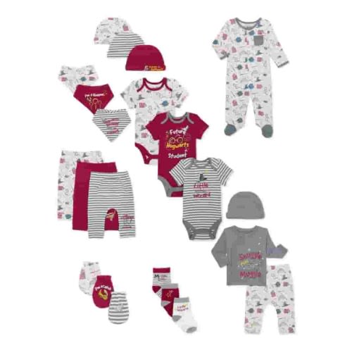 Free Shipping! Harry Potter Unisex Baby Shower Gift Set, 22-Piece, Newborn-6/9M