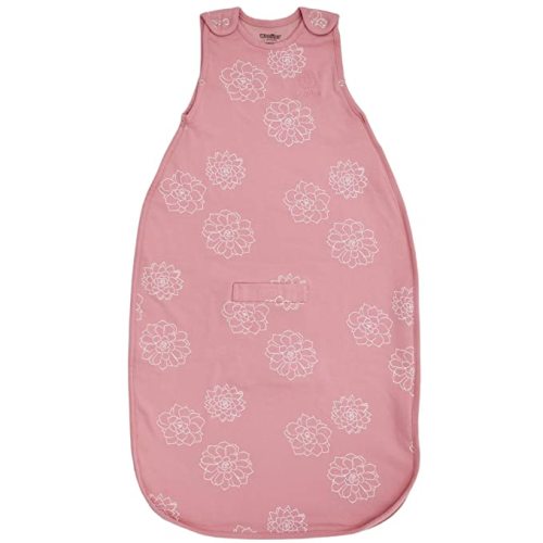 Woolino Merino Wool and Organic Cotton Ultimate Baby Sleep Sack - 4 Season Baby Wearable Blanket - Two-Way Zipper Adjustable Sleeping Bag - Universal Size (2-24 Months) - Succulent
