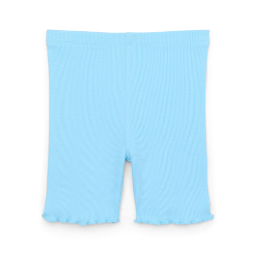 Garanimals Toddler Girl Rib Biker Shorts with Lettuce Hem, Sizes 18M-5T