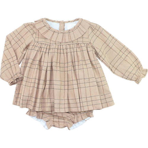 Khaki Plaid Flannel Diaper Set – Cecil & Lou