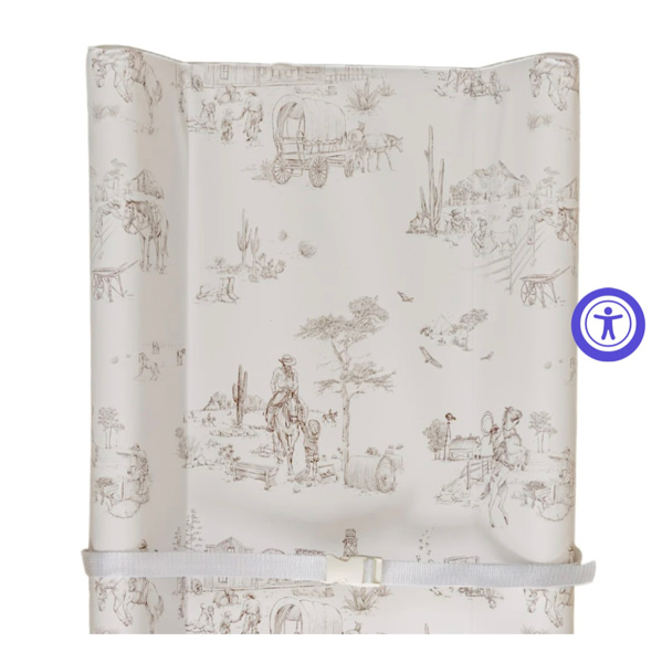 Western Toile Contour Change Pad | The Gilded Bird – The Gilded Bird US