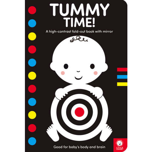 Tummy Time! A High-Contrast Fold-Out Board Book