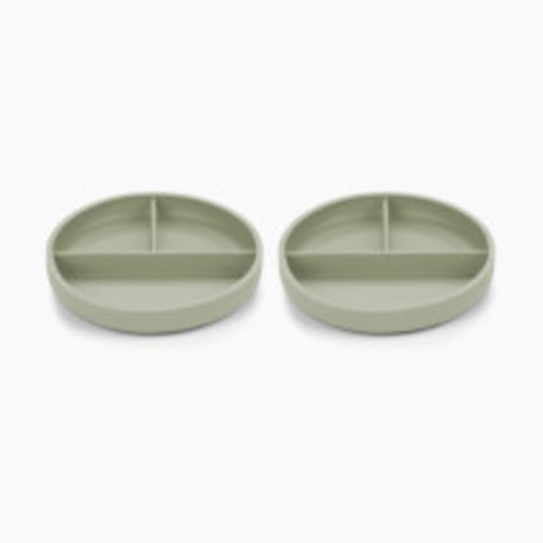 Lalo Suction Plate - Sage, 2