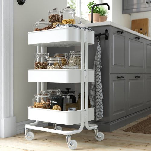 RÅSKOG Supply Cart - White
