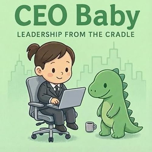 CEO Baby: Leadership from the Cradle: A management guide for babies aged 3 to 6 months (The Cradle Careers Series) Paperback – Large Print, December 14, 2025