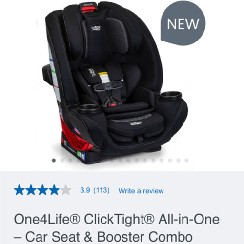 Britax | One4Life ClickTight All-in-One – Car Seat & Booster Combo