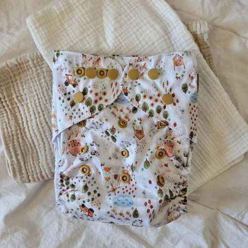 On The Farm Pocket Cloth Diaper – Mon Petit Chou