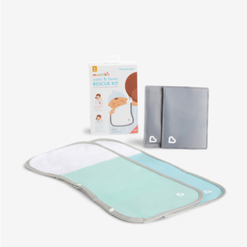 Munchkin® TheraBurpee Colic & Fever Rescue Kit with Hot & Cold Therapy Burp Cloths