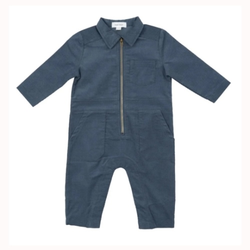Retro Jumpsuit - Solid Navy – The Happy Days Co