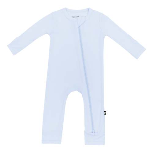 Zippered Romper in Mist