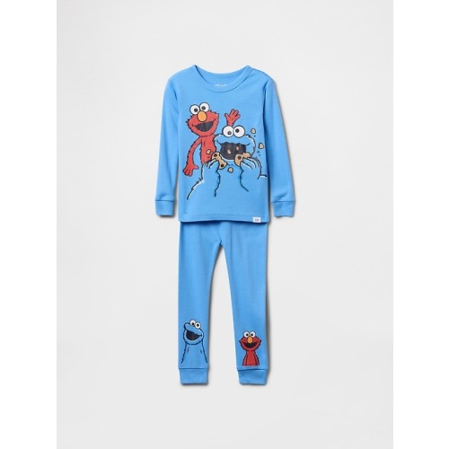 Baby & Toddler Organic Brushed Cotton Sesame Street PJ Set
