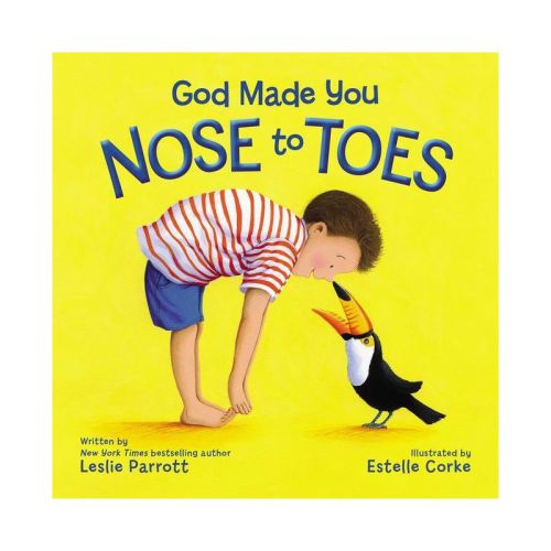 God Made You Nose To Toes - By Leslie Parrott (board Book)