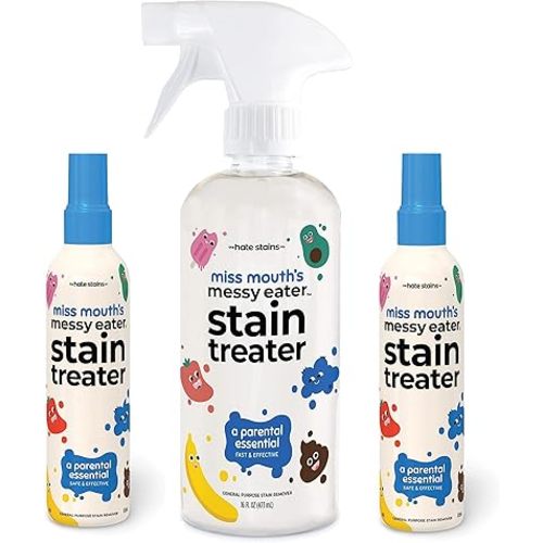 Miss Mouth's Messy Eater Stain Treater - 2 Pack Stain Remover Spray and 16oz Bottle