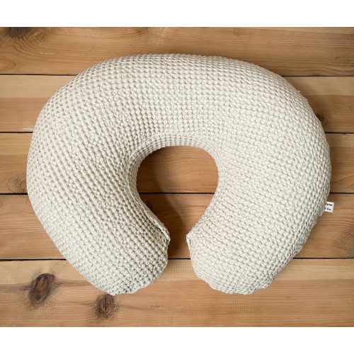 Nursing Pillow Cover : Natural Waffle Linen Waffle Linen - Etsy