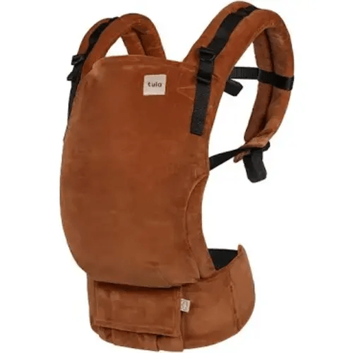 Caramel - Velour Free-to-Grow Baby Carrier – Baby Tula