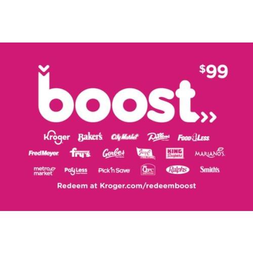 Kroger Boost Gift Card