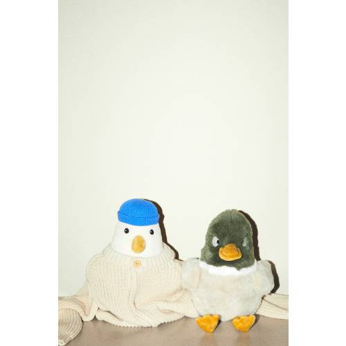 DUCK-SHAPED SOFT TOY