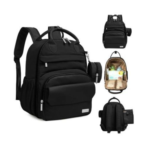 Play Diaper Bag Backpack Comes with Portable Changing Pad, Baby Bag for Mom, Baby Travel Essential