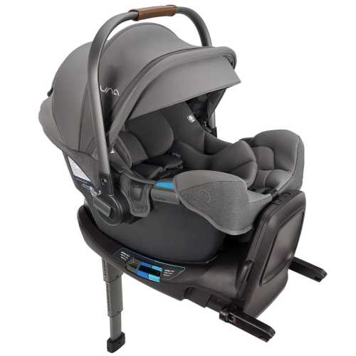 Nuna PIPA RX Infant Car Seat + RELX Base with Load Leg - Granite