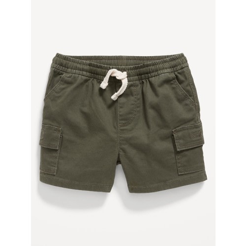 Functional Drawstring Cargo Shorts for Baby