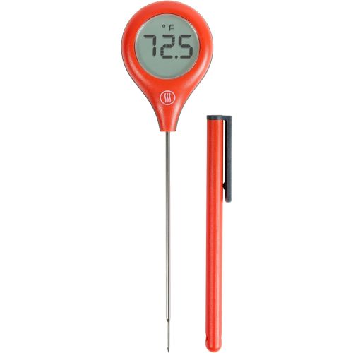 ThermoPop 2, Recommended Best-Value Instant-Read Thermometer - Cayenne Pepper Red