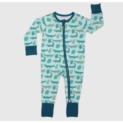 Bamboo Baby Convertible Footie Pajamas (Later Gator Aligator)