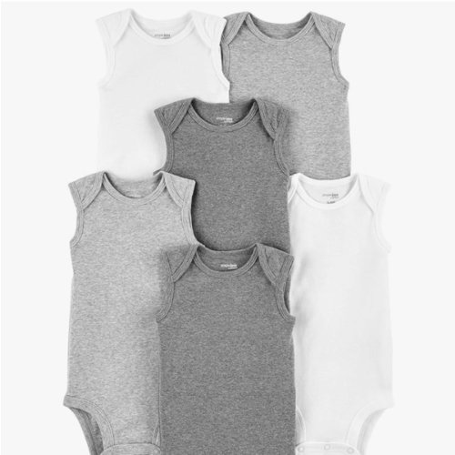 Simple Joys by Carter's Unisex Babies' Short-Sleeve Bodysuit