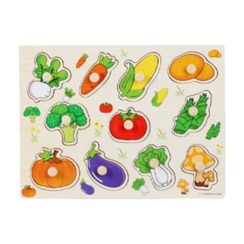 BJBSJSZ Montessori Toddler Puzzles for ages 1-3,Wooden Peg Puzzles for Toddlers,Fine Motor Skill Learning Puzzles toys for 1+ year old Baby Boys Girls Gifts