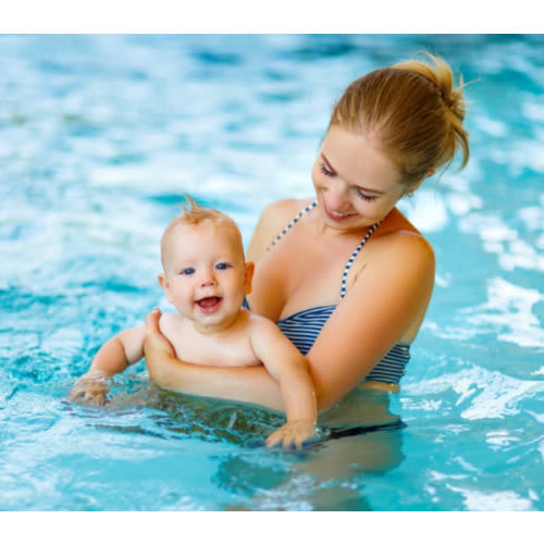Goldfish Swim School - baby & mom swim class