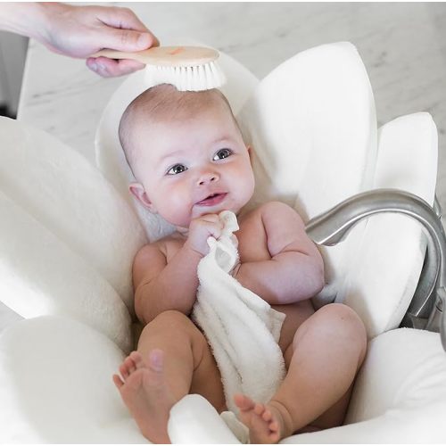 Natemia Baby Washcloths – Extra Soft Baby Bath Towels (6-Pack) Size 10”x 10” – Reusable Wipes – Baby Towels - Perfect Baby Shower Present - White - 6 Pieces