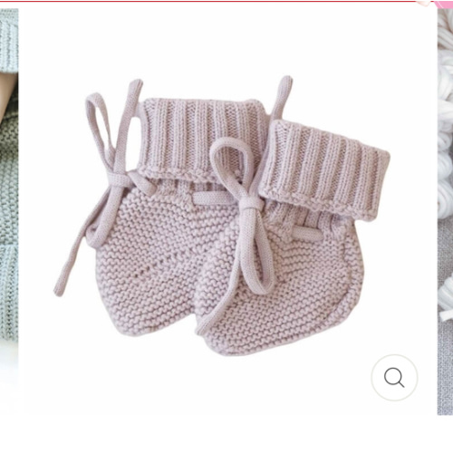 Knit Baby Booties*