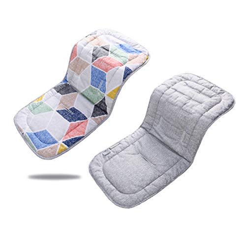 Stroller Seat Liner, 100% Cotton Stroller Cushion