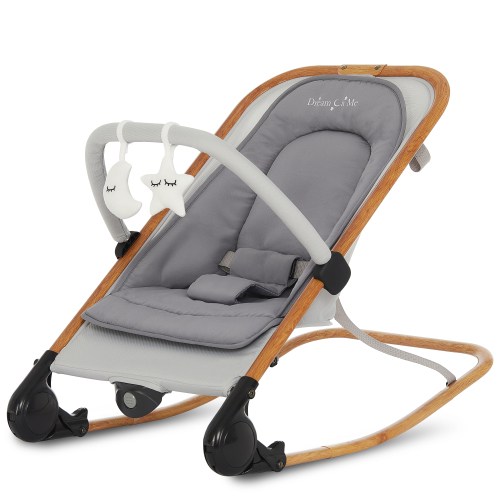 Free Shipping! Dream on Me Rock with Me 2-in-1 Baby Rocker and Stationary Seat