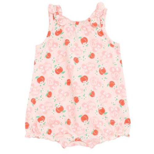 Disney Minnie Mouse Newborn Baby Girls Sleeveless Bubble Romper Gossamer Pink Newborn