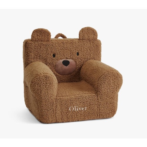 Anywhere Chair®, Caramel Sherpa Bear in Kids Size