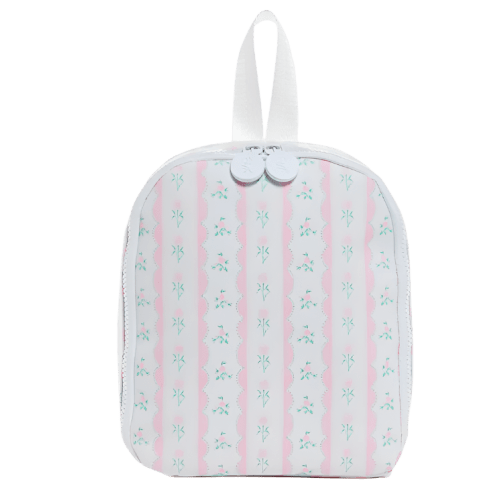 TRVL Bring It! Lunch Bag - Ribbon Floral Pink