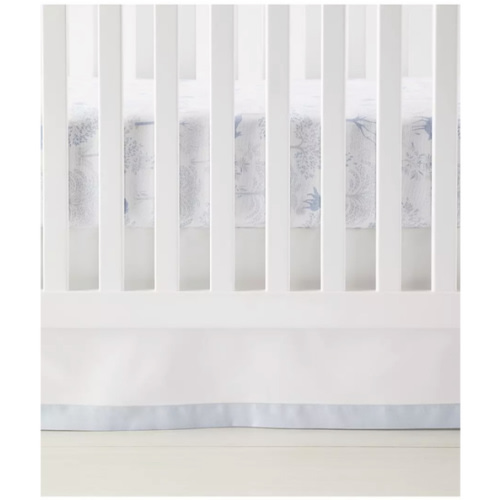 Border Frame Crib Skirt | Serena and Lily