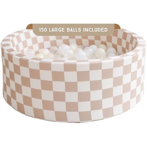 Ball Pit for Babies 6 Month to 6 Years Old with 150 Balls Included - Ball Pit for Toddlers 1-3 - Baby Ball Pit with Balls Included